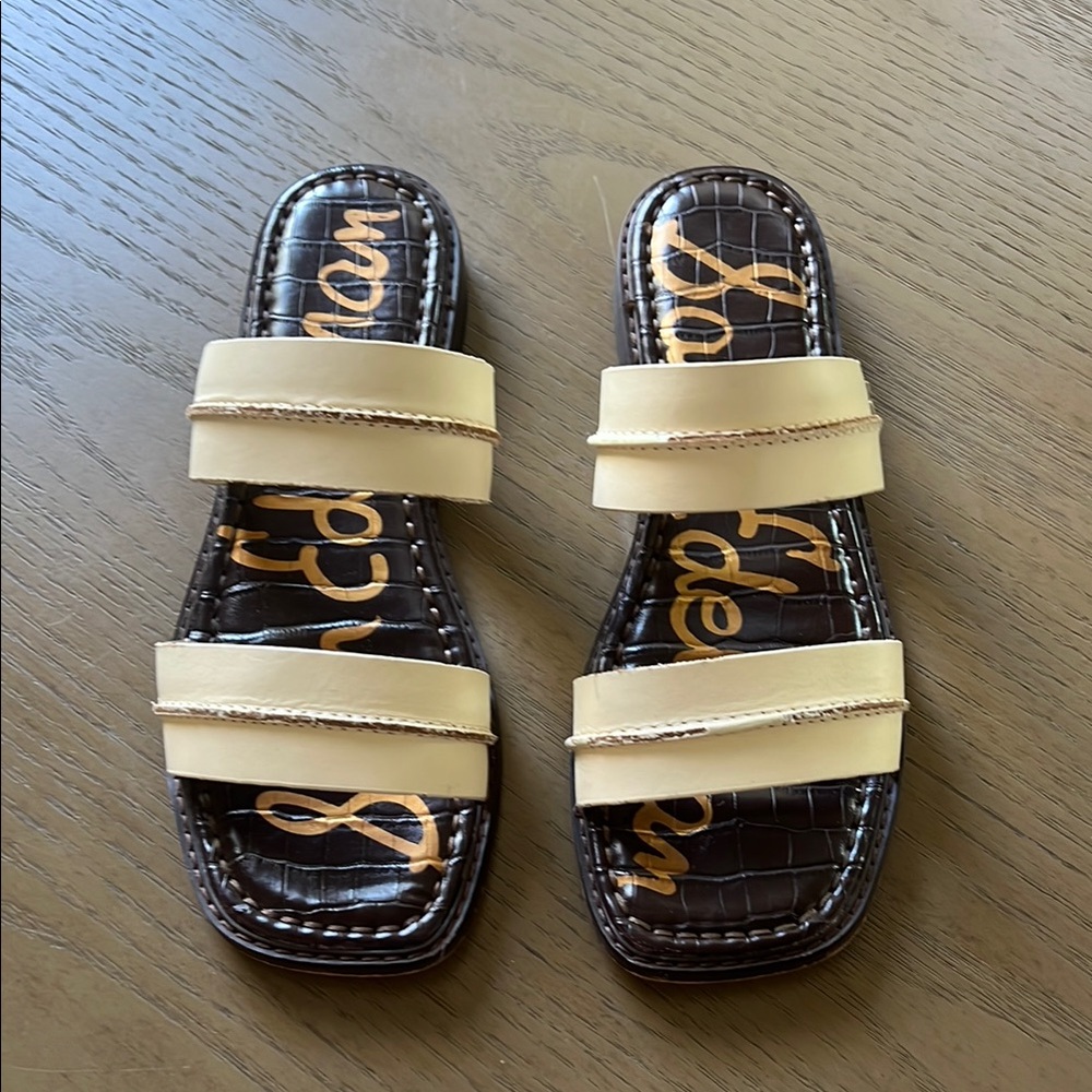 Sam Edelman Cream Sandals